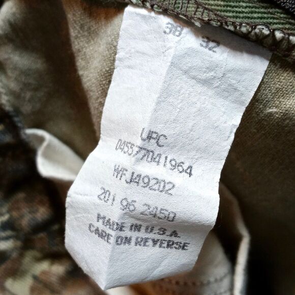 Vintage Duxbak Realtree Pants Fits 38x31 Made in USA Camo Hunting Outdoor 90s - Picture 7 of 10